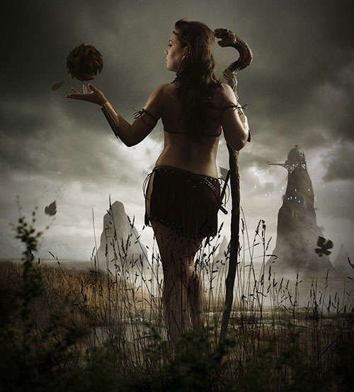 Photo Manipulate a Mystical Tribal Warrior