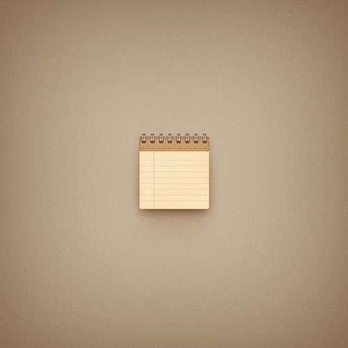 Create a Simple Notebook Icon in Adobe Photoshop