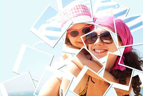 Create A Collage Of Polaroids From A Single Photo With Photoshop