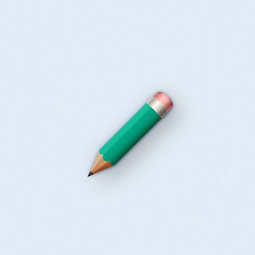 Create a Simple Pencil Icon in Adobe Photoshop
