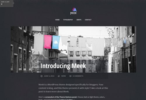 Meek WordPress Theme