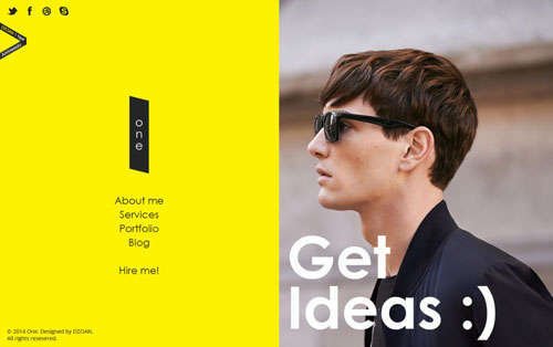 DZ One Free PSD Template