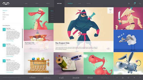 Portfolio Free Psd Theme