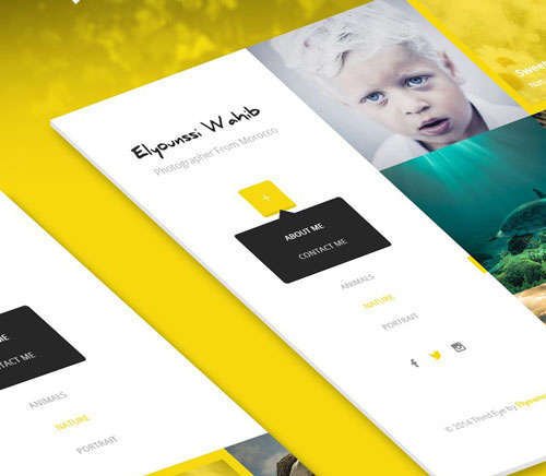 Third Eye - Free Theme PSD