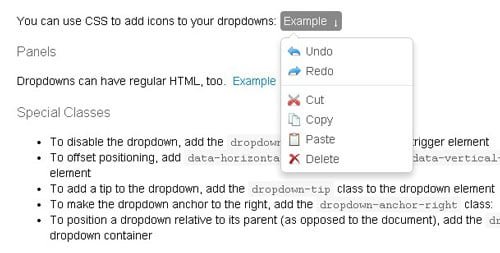 jQuery Bootstrap-style Dropdowns