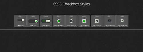 CSS3 Checkbox Styles