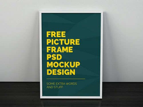 Artwork Frame PSD Mockup