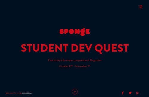 Sponge Student Dev Quest
