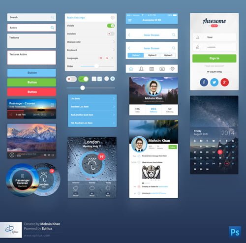 Awesome Mobile Ui Kit