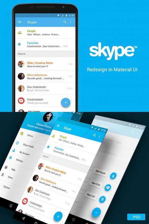 09-skype-for-android-material-ui-concept