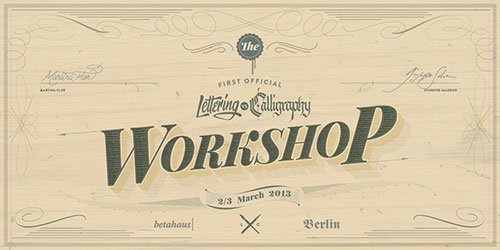Lettering vs. Calligraphy - Official Workshop